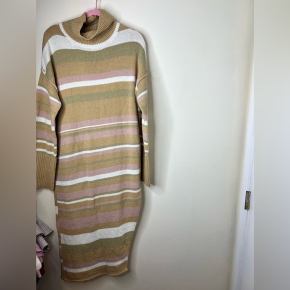 Free People Beach Toe In The Sand Sweater Dress XS oversized - Picture 9 of 9